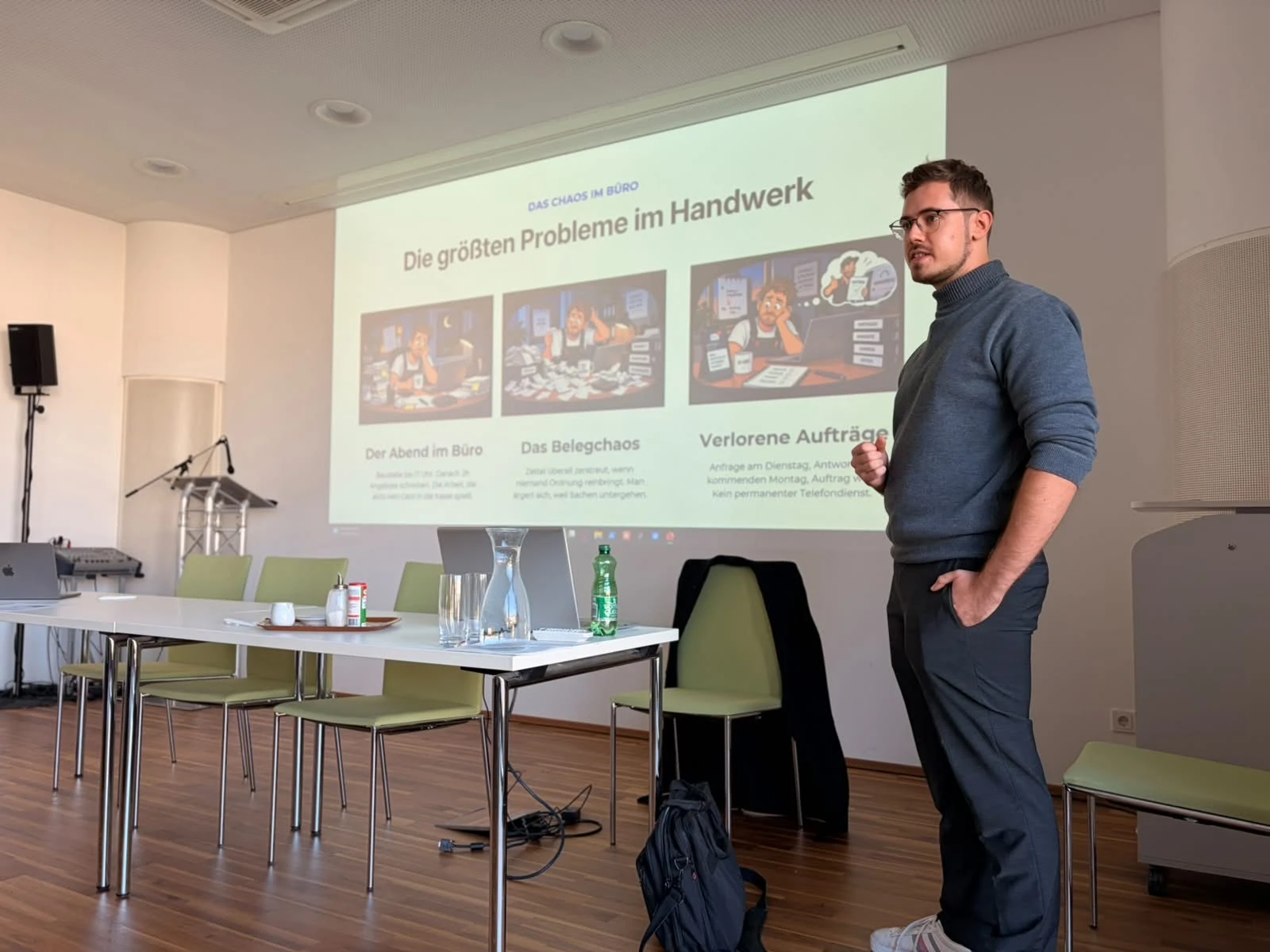 Vortrag zum Thema KI bei der WKO